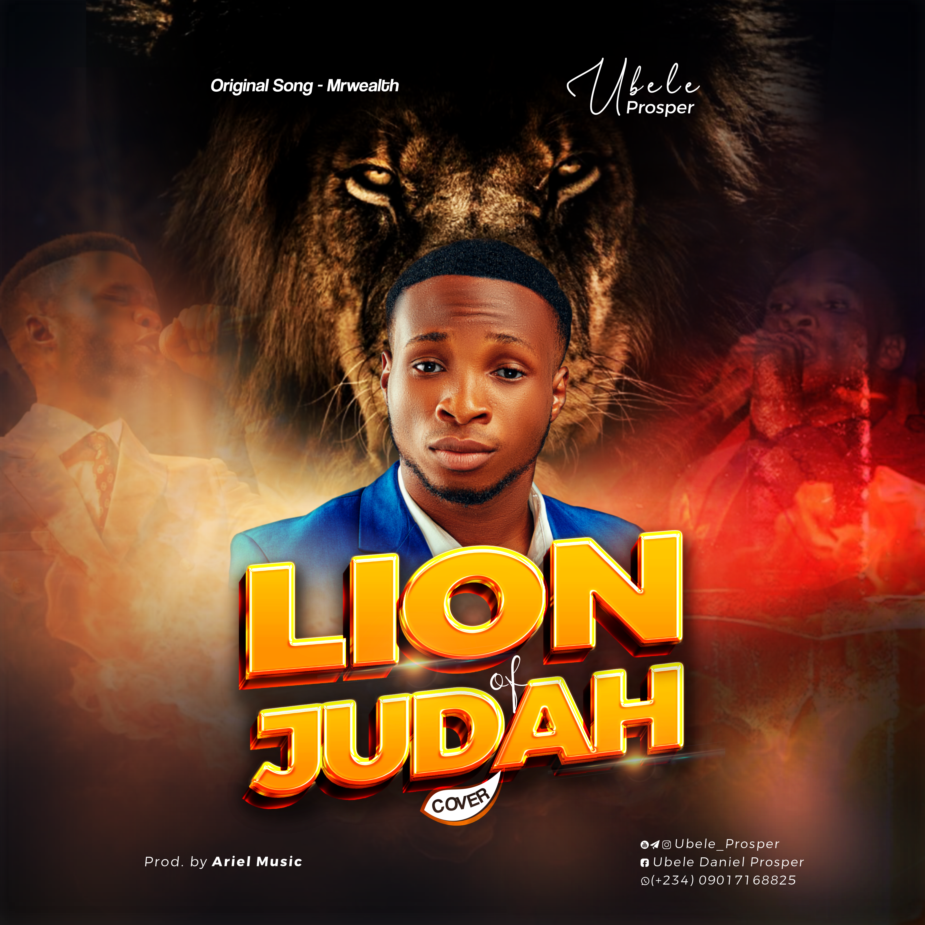 Lion of Judah cover by Ubele Prosper